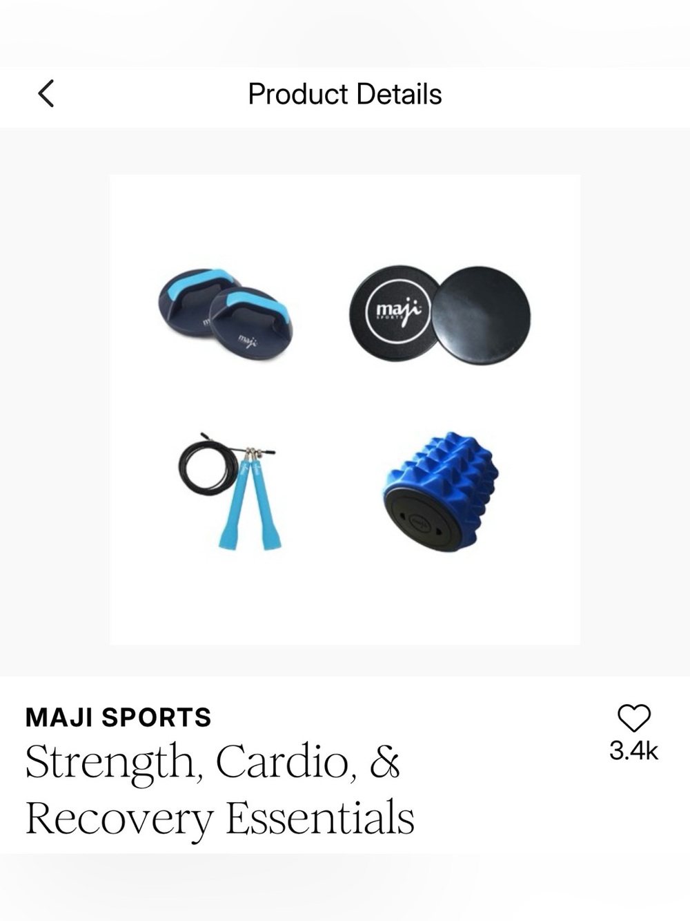 Maji Sports Training & Recovery Set